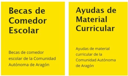 BECAS COMEDOR ESCOLAR Y MATERIALES CURRICULARES CURSO 26-27