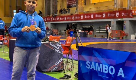 Óliver Aldazabal se sube al podio en San Sebastián de los Reyes