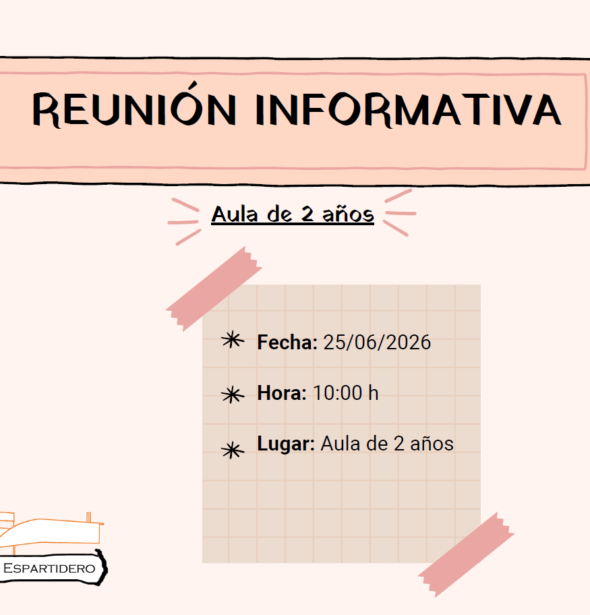 Reunión informativa Aula de 2 años