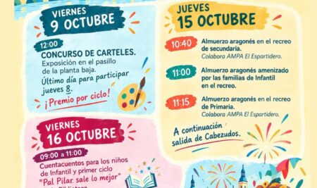 La semana que viene… ¡celebramos el Pilar en el cole!